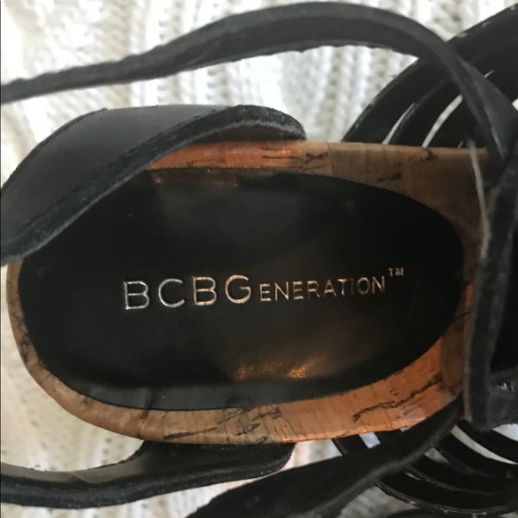 BCBG Blayne Wedge Sandals - Picture 3 of 7